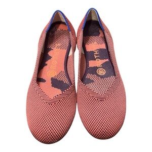 Rothy’s Pink Round Toe Comfort Ballet Flats Size 61/2